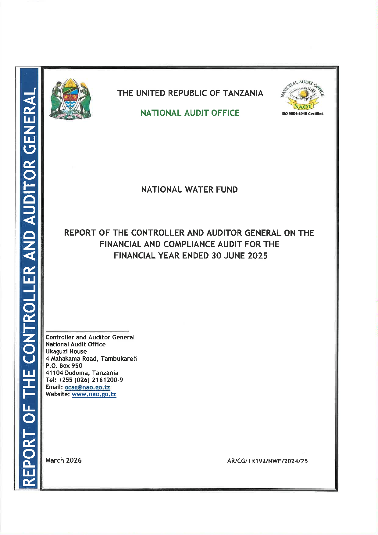 Audited Financial Report 2024-2025